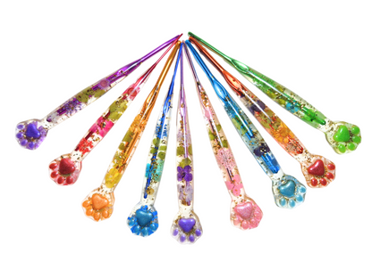 Pack de 8 Crochet de Resina