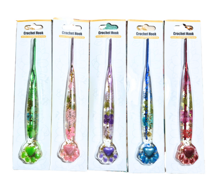 Pack de 8 Crochet de Resina