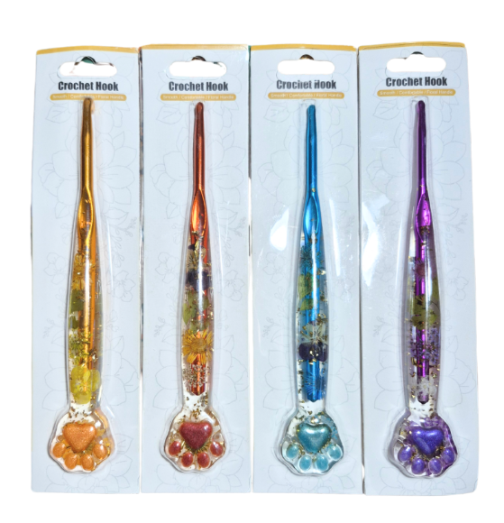Pack de 8 Crochet de Resina