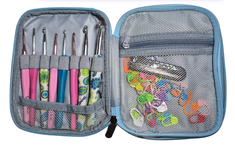 Estuche para guardar Crochet