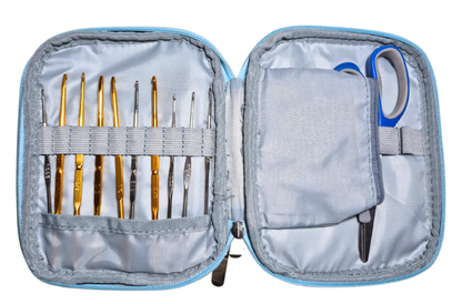 Estuche para guardar Crochet